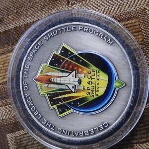 NASA Space Shuttle Commemorative Coin